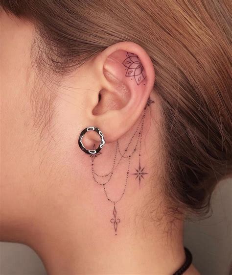 Top 50 Behind the Ear Tattoo Ideas